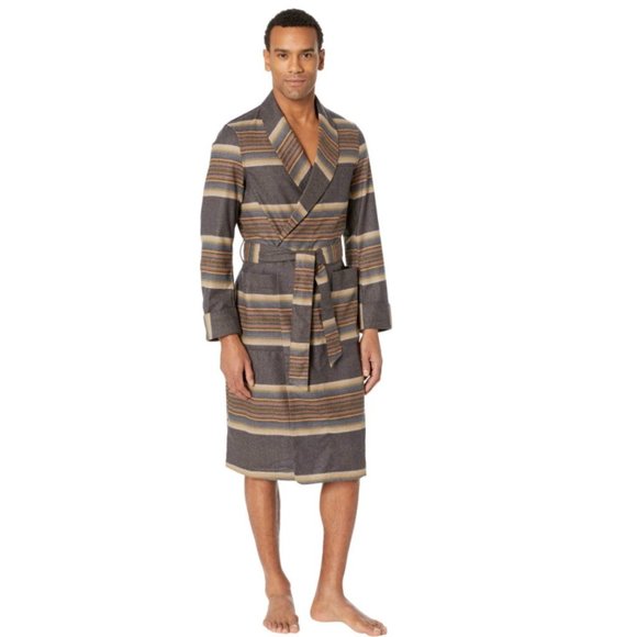 Pendleton Other - Pendleton Lounge Stripe Wool Robe Multicolor